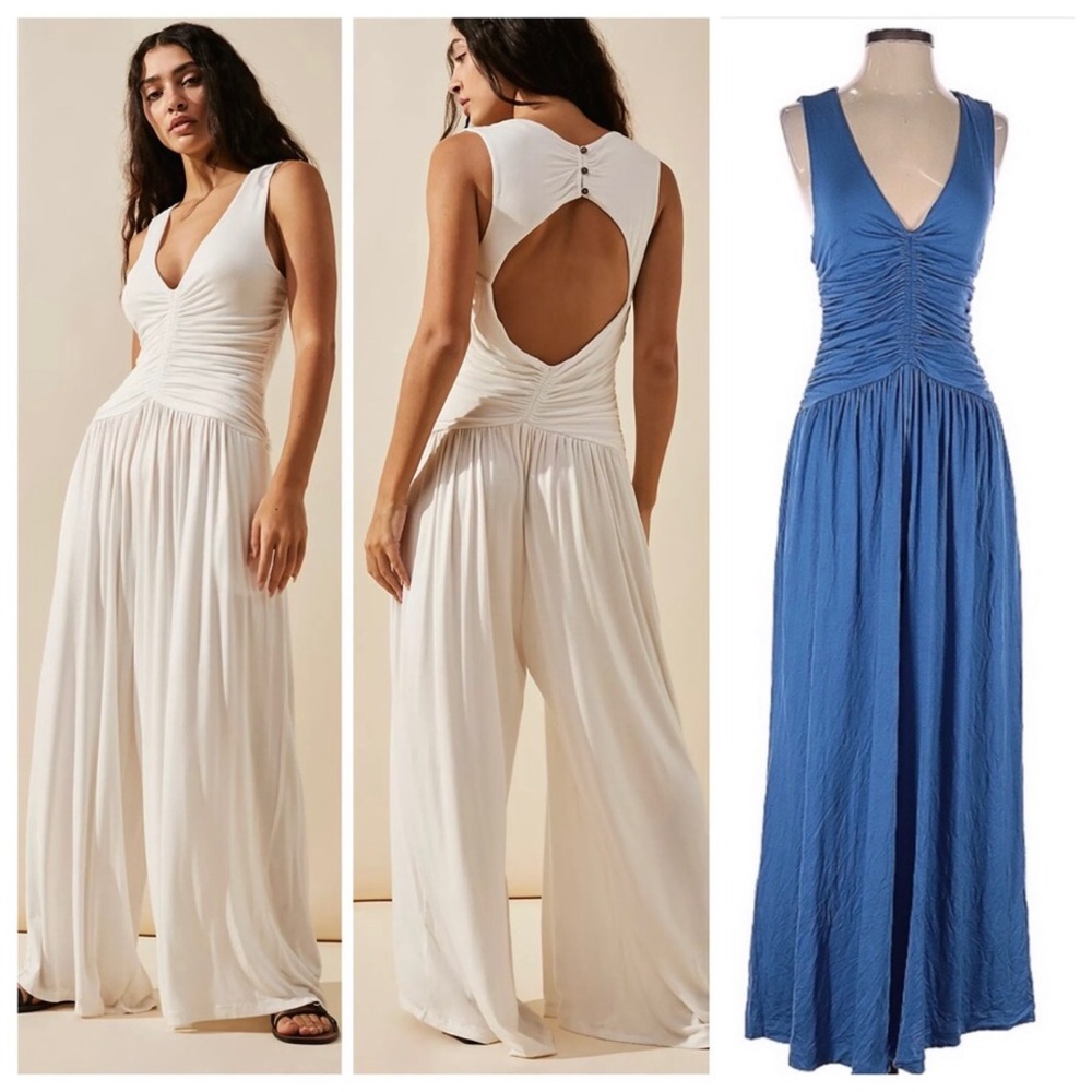 NWOT Free People Beach Kit One Piece Jumpsuit SMALL